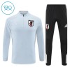 Japan Trænings Sweatshirt Kvart-Zip 2026 Hvid TIL Børn